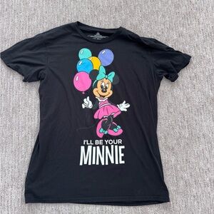 Disney Black Minnie Mouse women’s XL